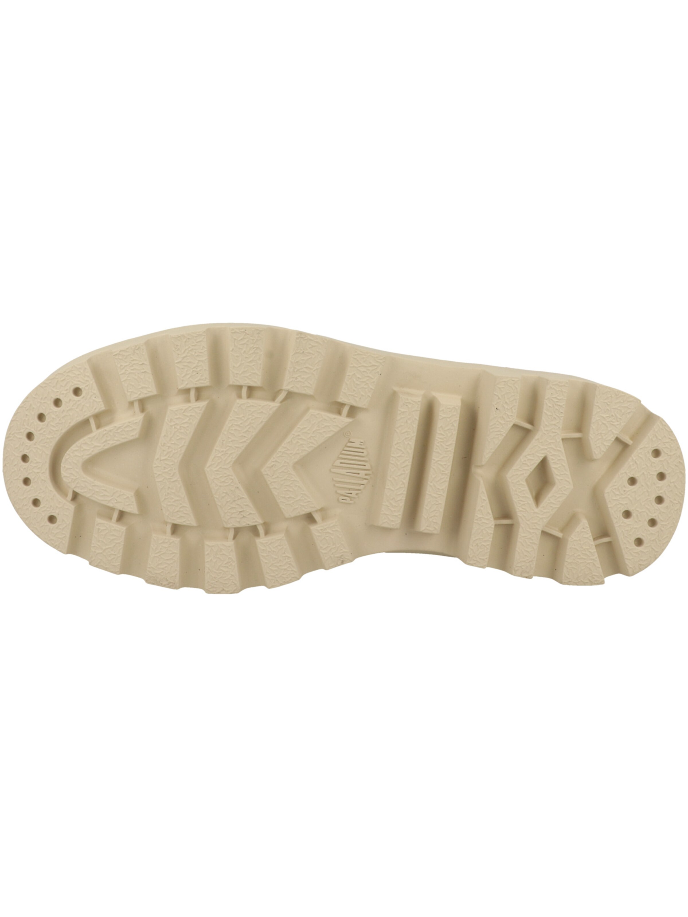 Bottes à lacets Palladium en blanc