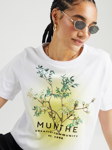 Munthe T-Shirt 'OMEO' in Weiß