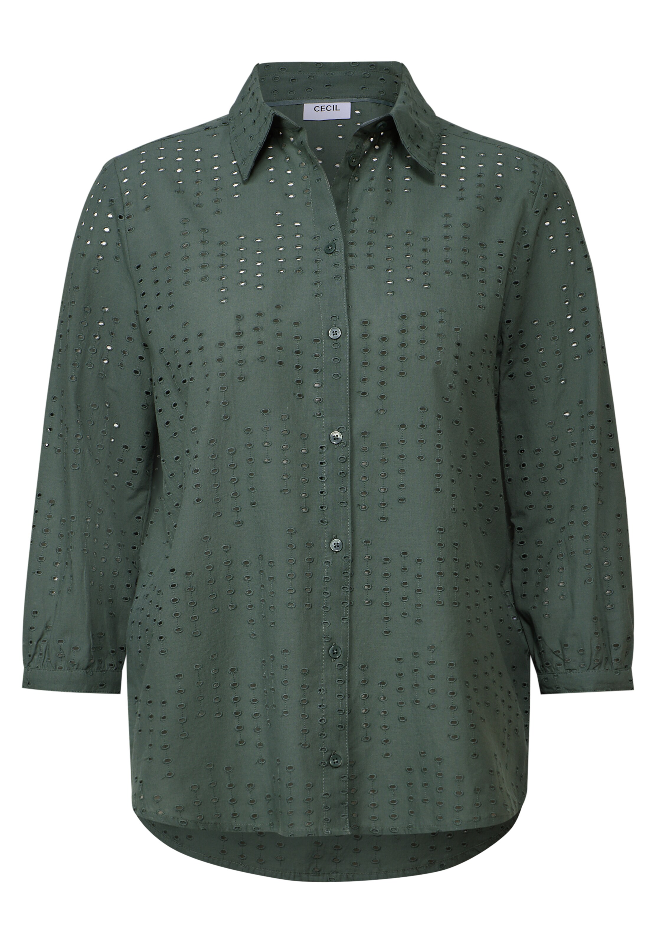 CECIL Bluse in Grün: Vorderseite