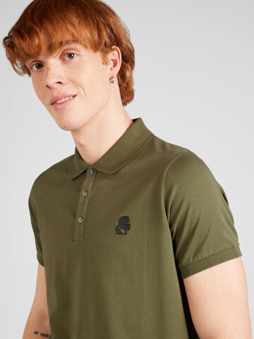 Karl Lagerfeld Poloshirt in Grün