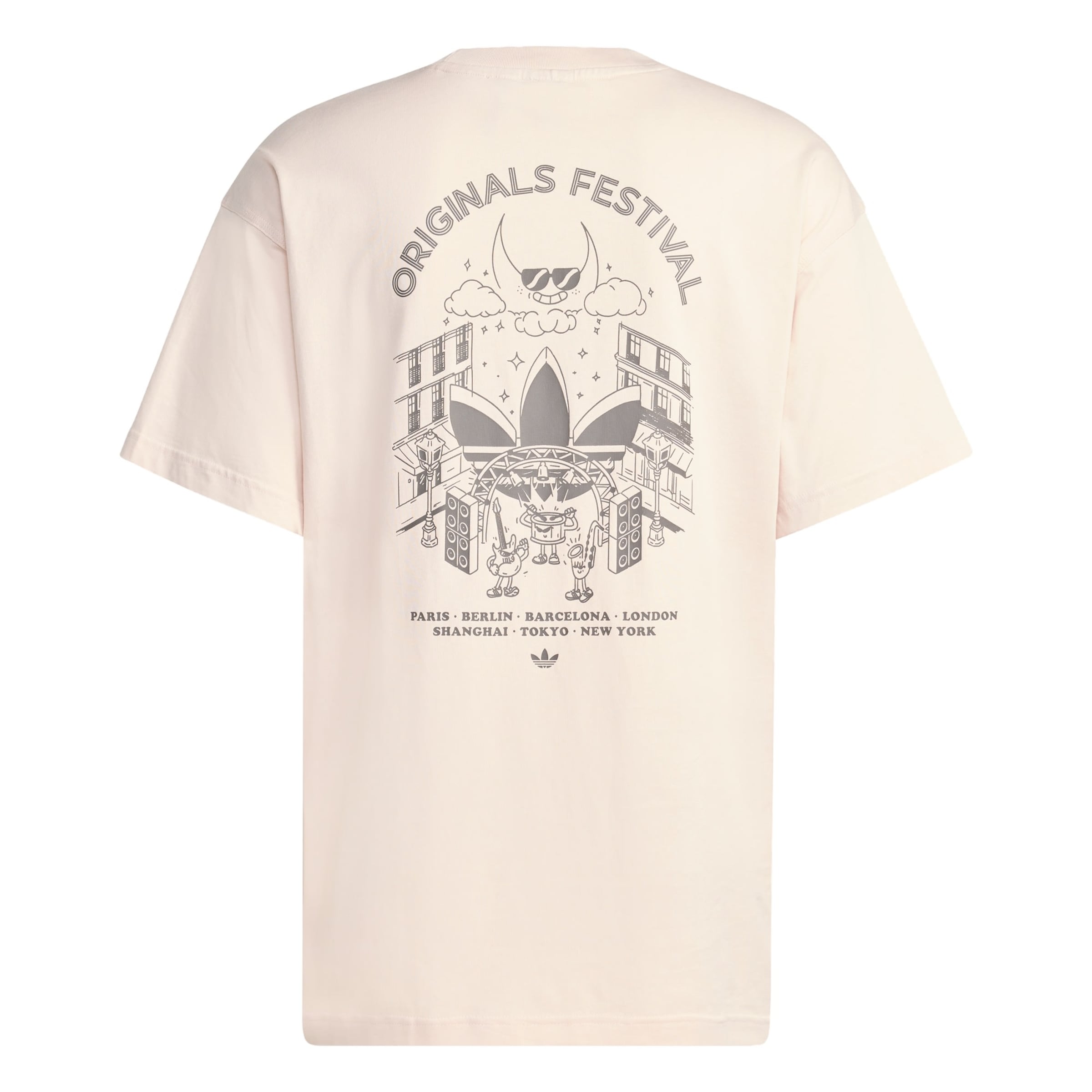 ADIDAS ORIGINALS - Camiseta 'Street Band' en lila