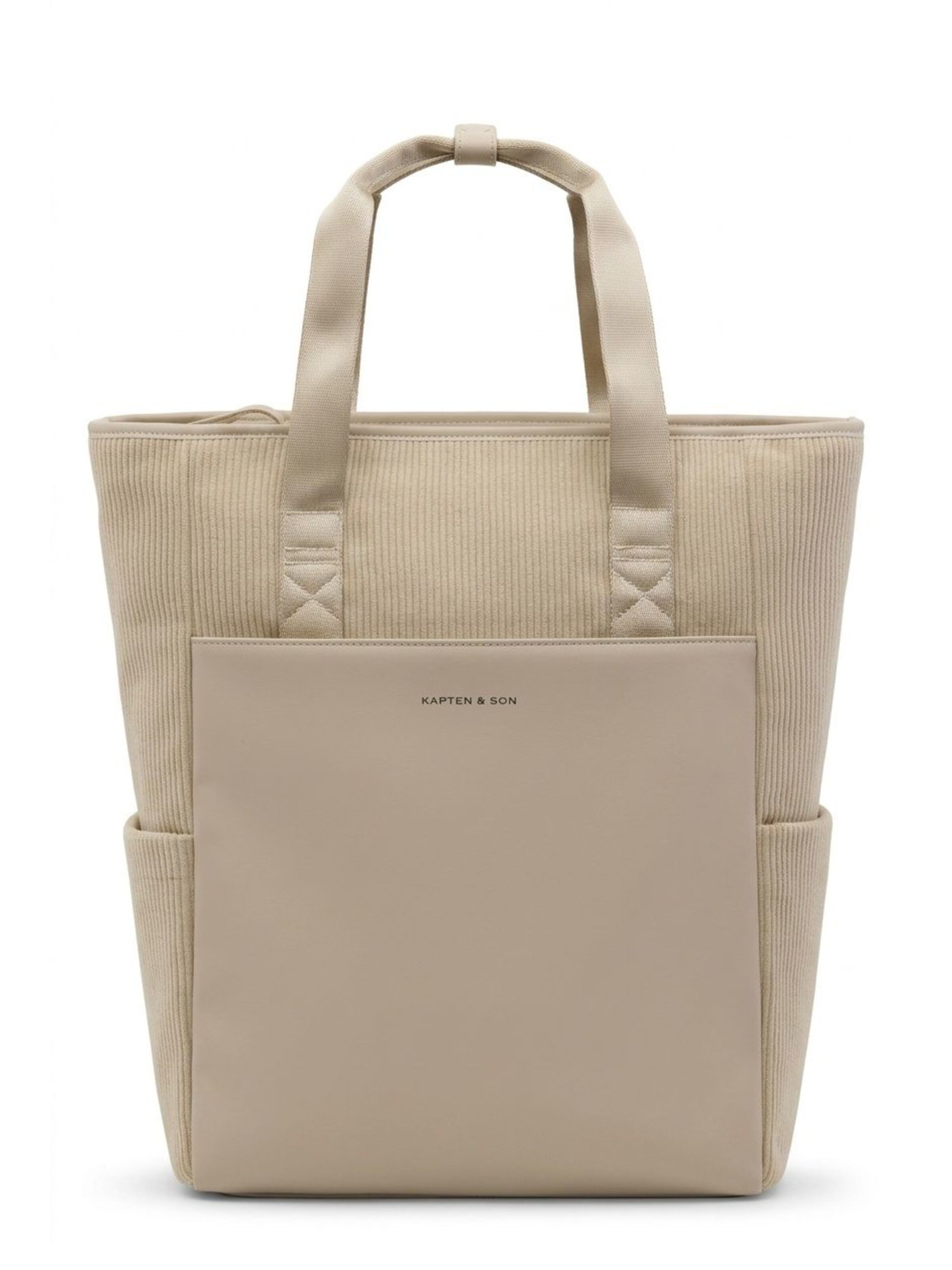 Kapten & Son Backpack 'Lindby Pro' in Beige: front
