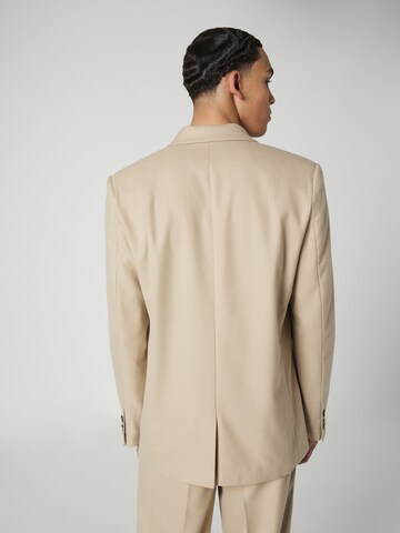 Regular fit Giacca da completo 'Antonio' di Guido Maria Kretschmer Men in beige: dietro