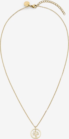 s.Oliver Kette 'Lebensbaum' in Gold: Vorderseite