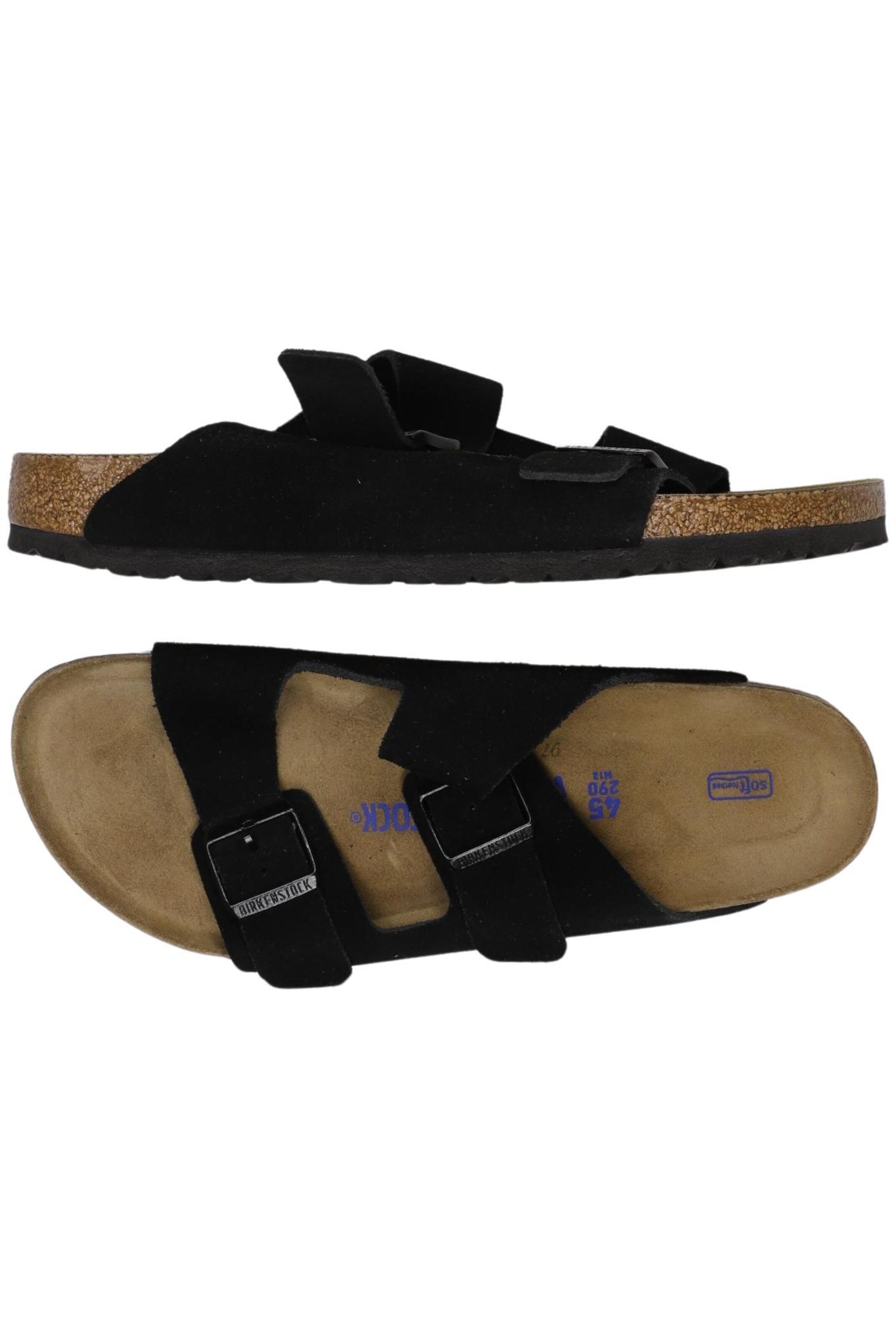 BIRKENSTOCK Sandals & Slippers in 45 in Black: front