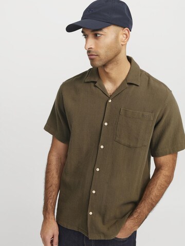 R.D.D. ROYAL DENIM DIVISION Comfort Fit Hemd in Braun