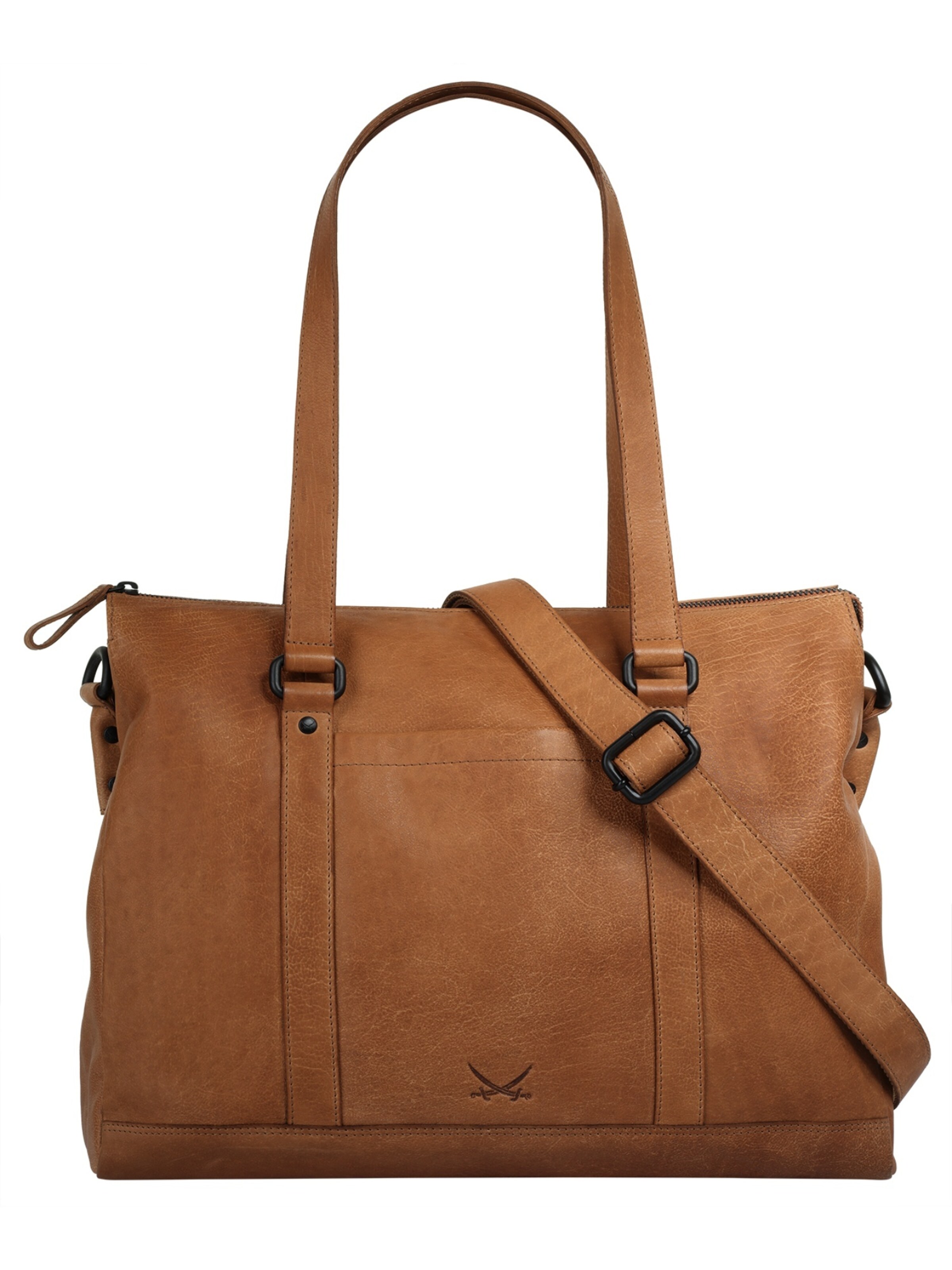 SANSIBAR Shopper in Brown: front