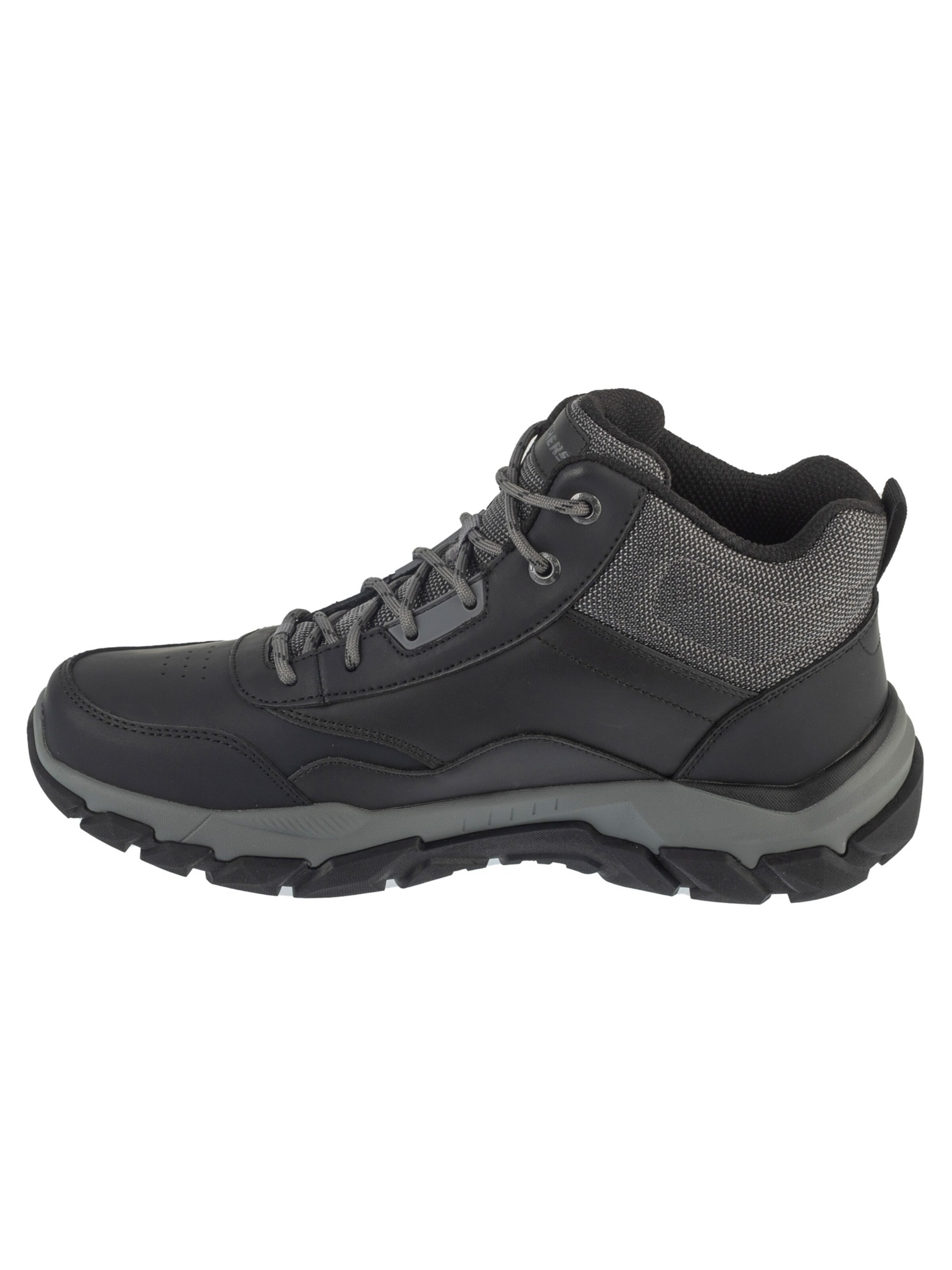 Bottines à lacets 'Santoro - Hopkins' SKECHERS en noir : devant