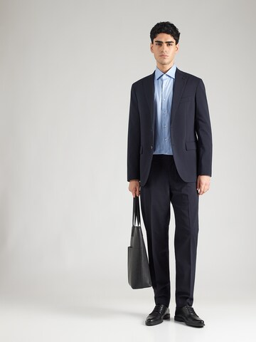 Michael Kors Slim fit Overhemd 'CLASSIC' in Blauw