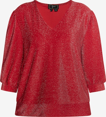 faina Blouse in Rood: voorkant