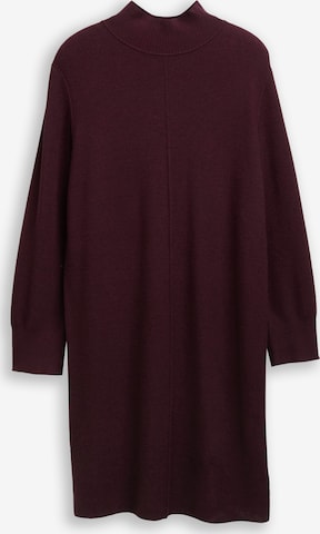 raudona Tom Tailor Women + Megzta suknelė: priekis