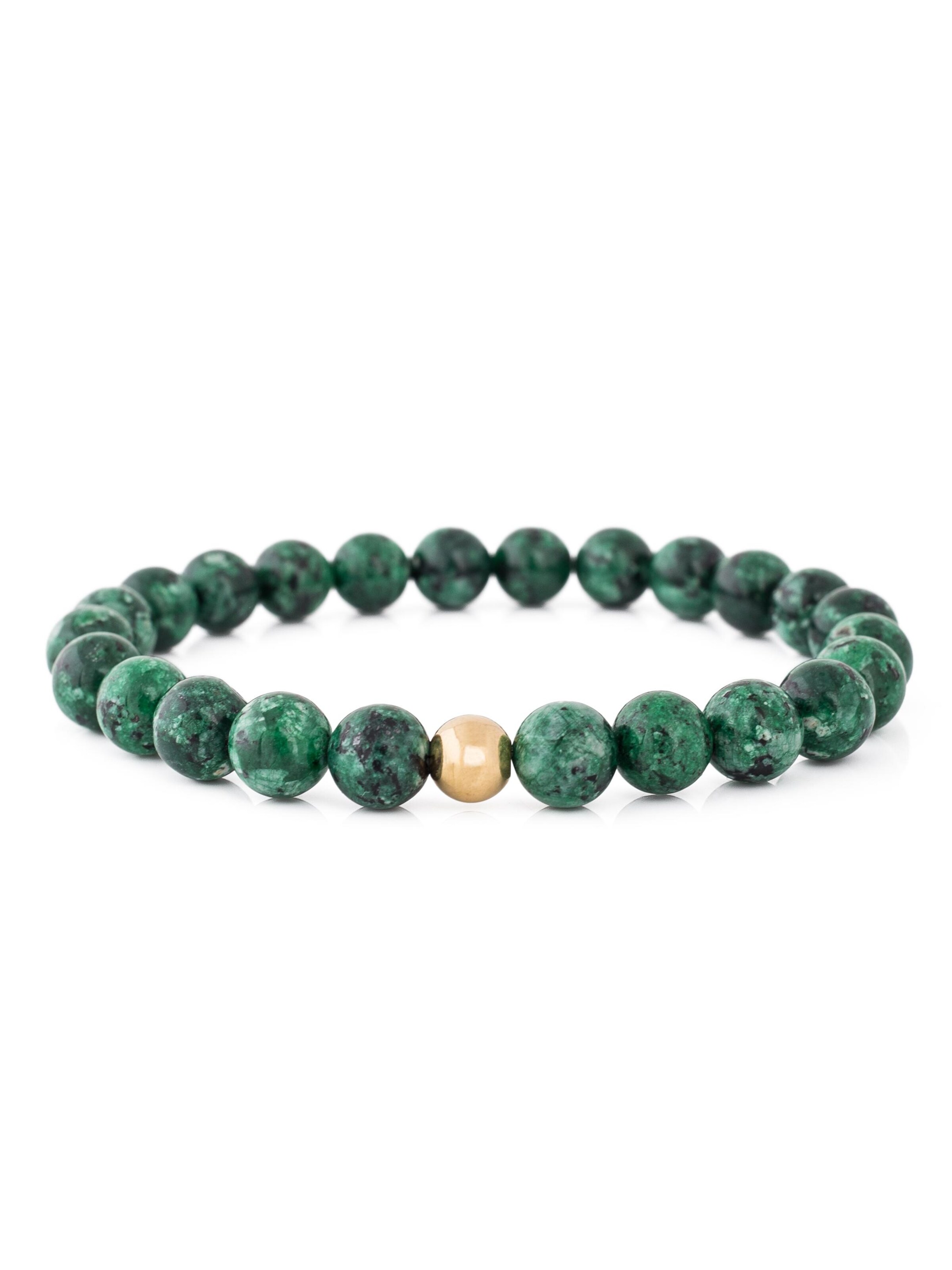 Akitsune Bracelet 'Globae' in Green: front