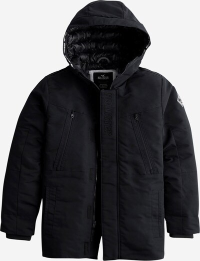 HOLLISTER Parka d’hiver en noir, Vue avec produit