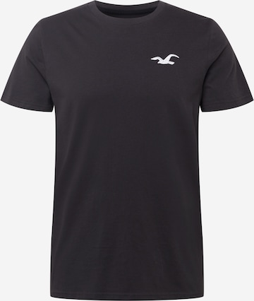 HOLLISTER - Camiseta en negro: frente