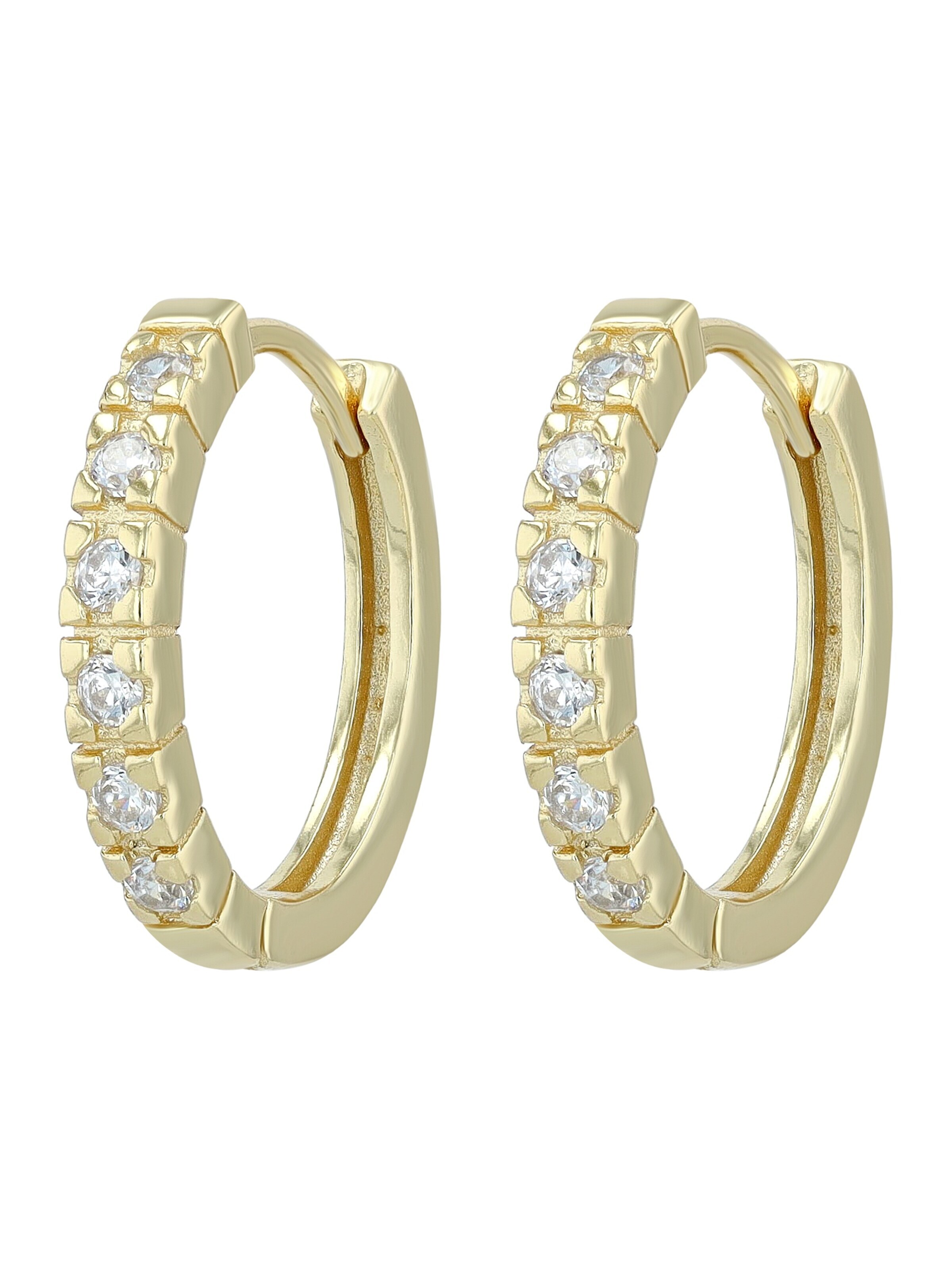 Akzent Earrings 'vergoldet' in Gold: front