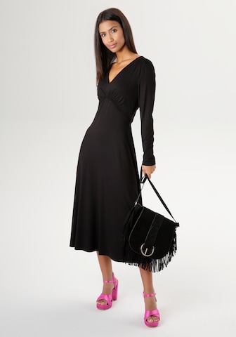 Aniston SELECTED Dress in Black: front