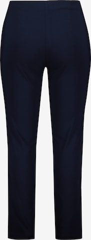 Ulla Popken Regular Broek 'Sienna' in Blauw