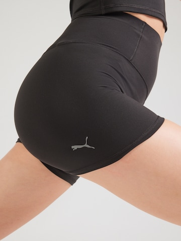 PUMA Skinny Παντελόνι φόρμας 'Shapeluxe' σε μαύρο