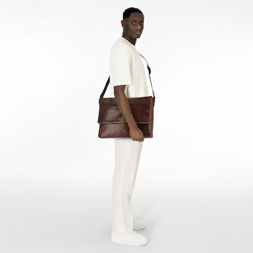 Sac à bandoulière GREENBURRY en marron