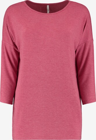Hailys T-shirt 'Aja' i rosa: framsida