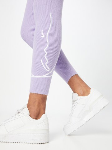 Skinny Leggings Karl Kani en violet