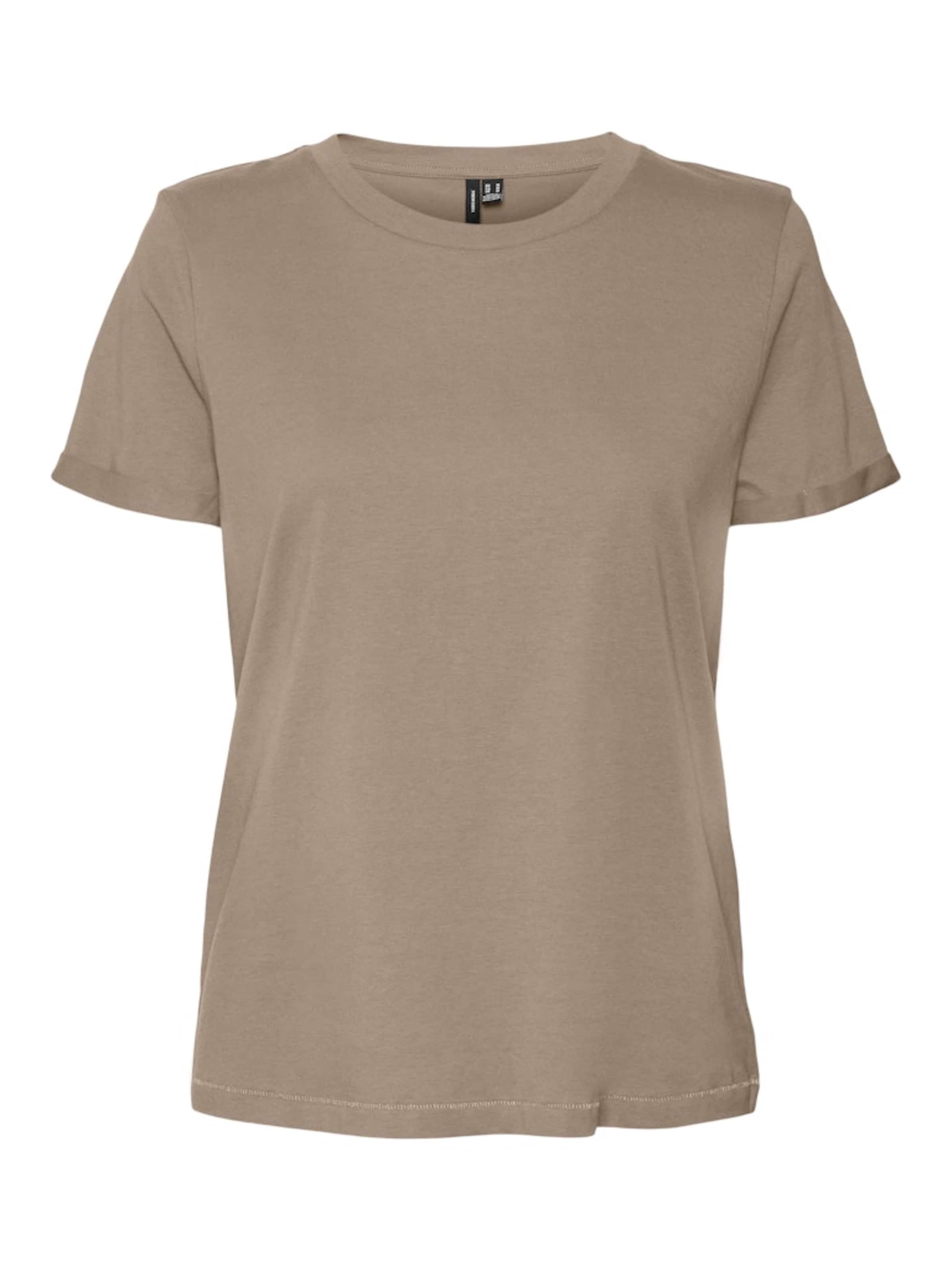 VERO MODA - Camiseta 'VMPaula' en beige: frente