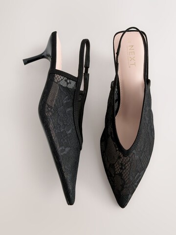 Next - Zapatos destalonado 'Forever Comfort' en negro