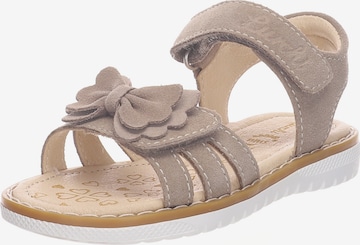 LURCHI Sandals in Beige: front