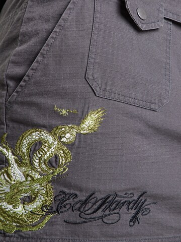 Jupe 'TWISTED DRAGON' Ed Hardy en gris