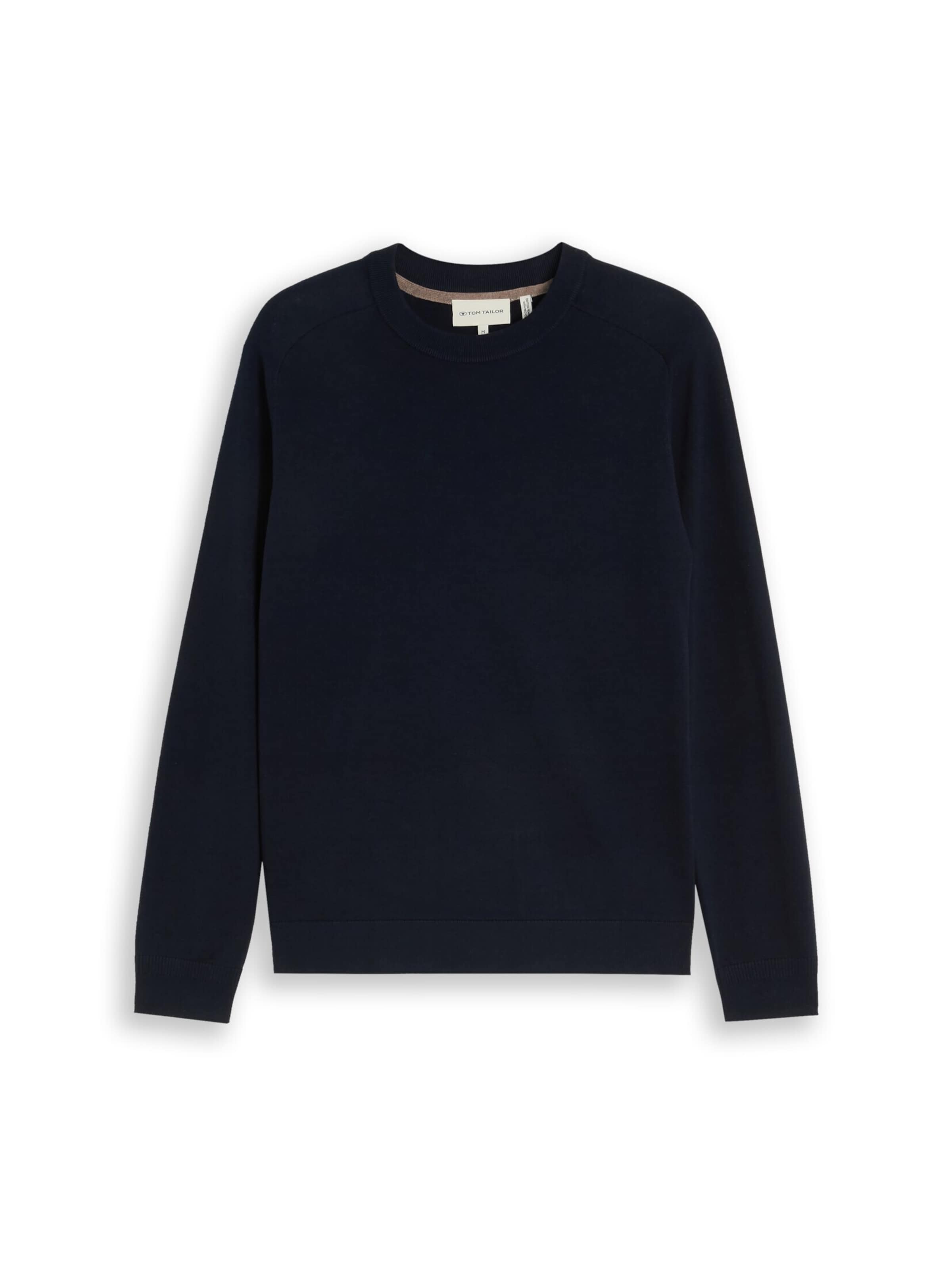 TOM TAILOR Trui in Blauw: voorkant