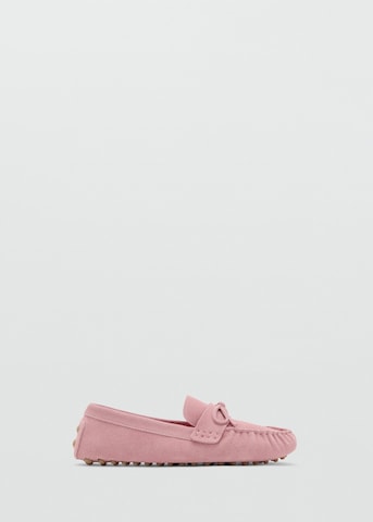 MANGO Moccasins 'Rubby' in Pink