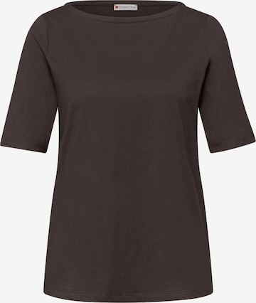 STREET ONE Shirt in Brown: front