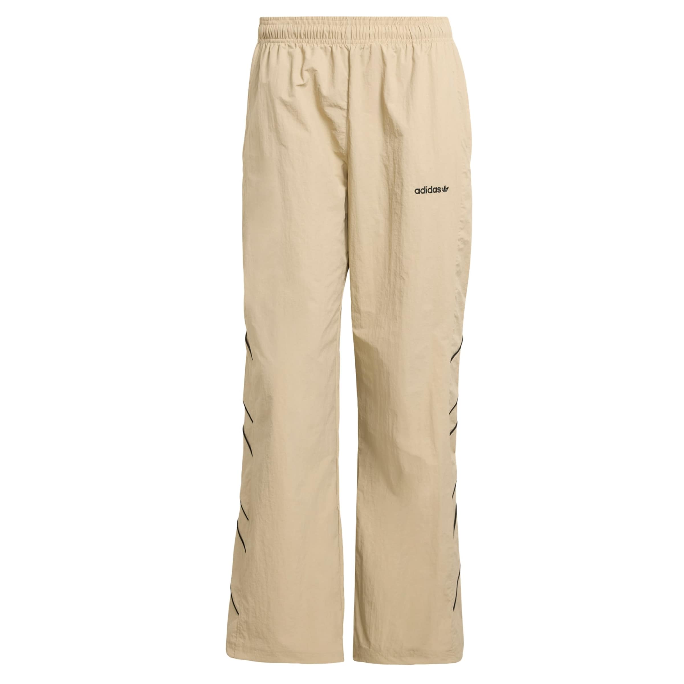 Wide Leg Pantalon 'Cutline' ADIDAS ORIGINALS en vert : devant