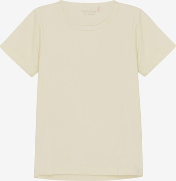 T-Shirt 'Blouse' MINYMO en jaune : devant