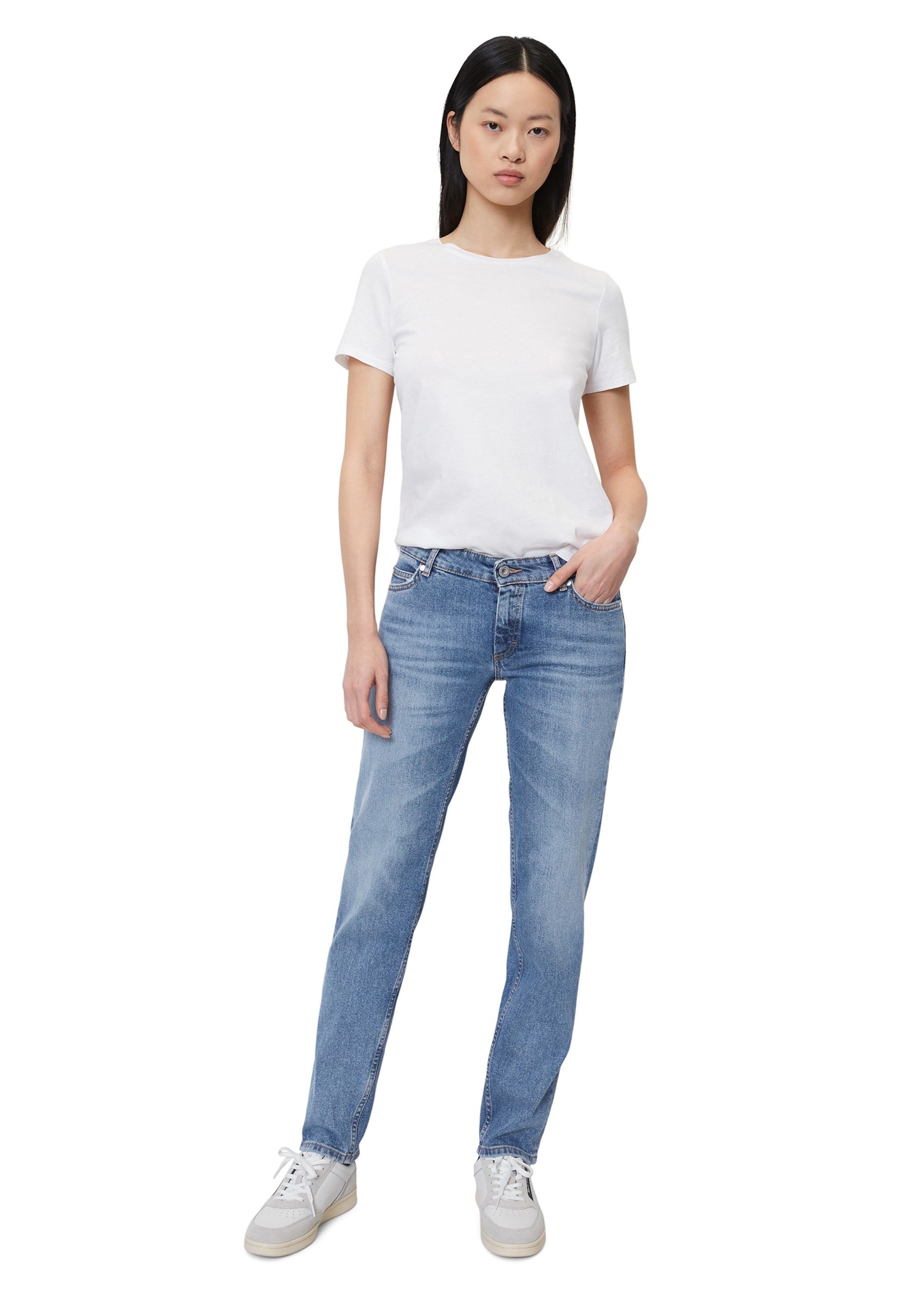 Marc O'Polo Slimfit Jeans 'Alby' in Blau