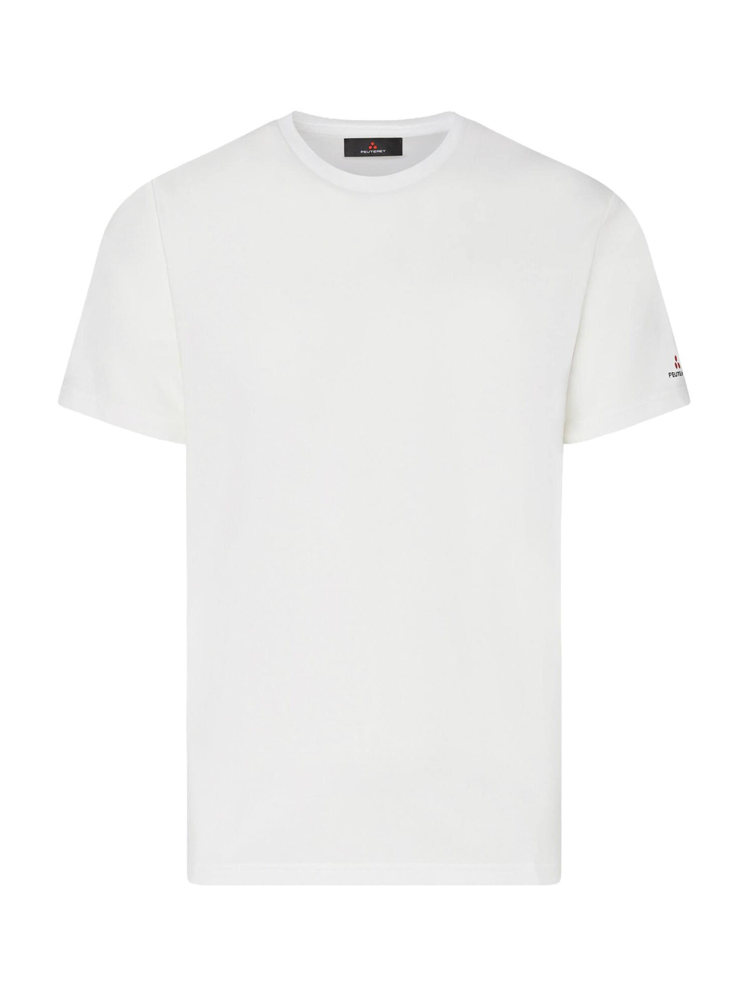 Peuterey - Camiseta 'PEUTEREY ZOLE 02 T-SHIRT' en blanco: frente