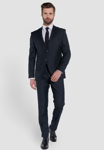 Steffen Klein Slimfit Anzug in Blau: Vorderseite