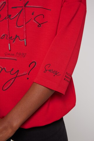Soccx Sweatshirt in Rot