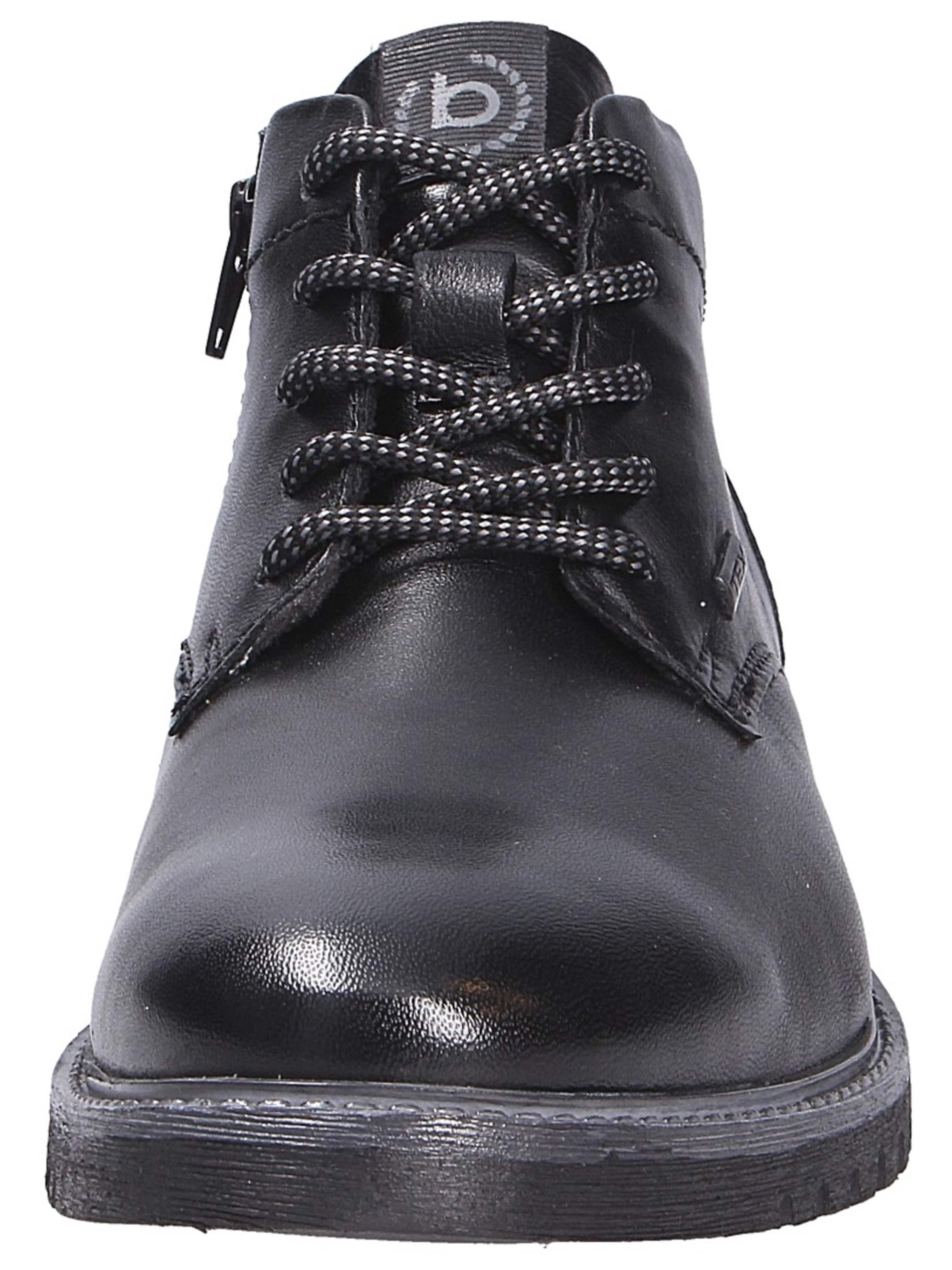 bugatti Lace-Up Boots in Black