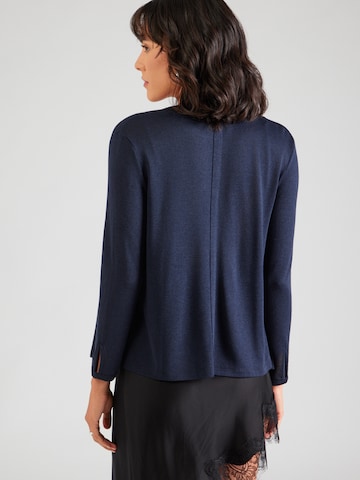 MORE & MORE Strickjacke in Blau