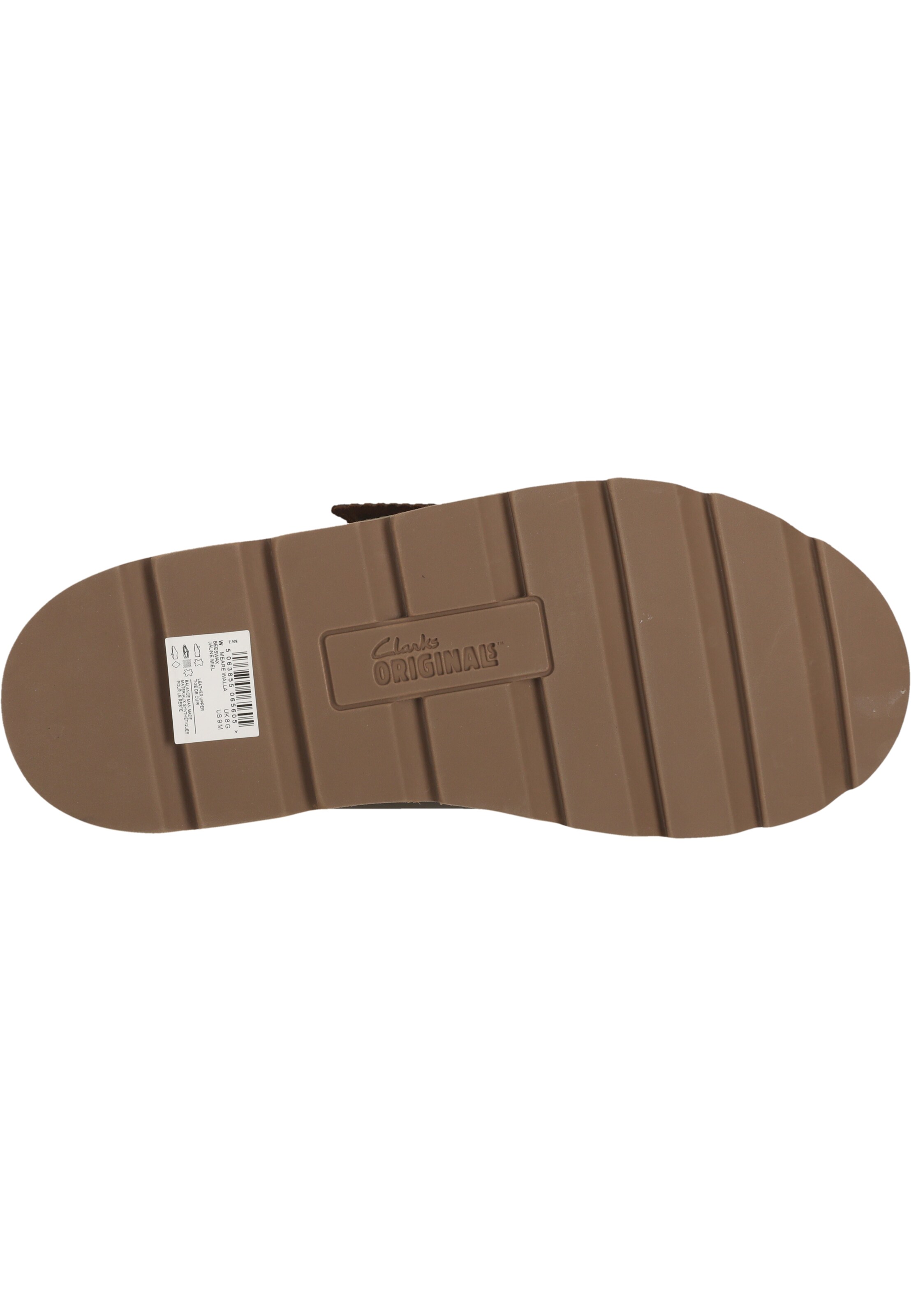 CLARKS Lace-up shoe 'Meare Walla' in Brown