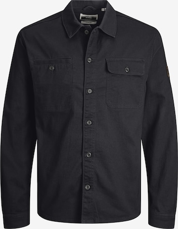 Chemise 'Ben' JACK & JONES en noir : devant