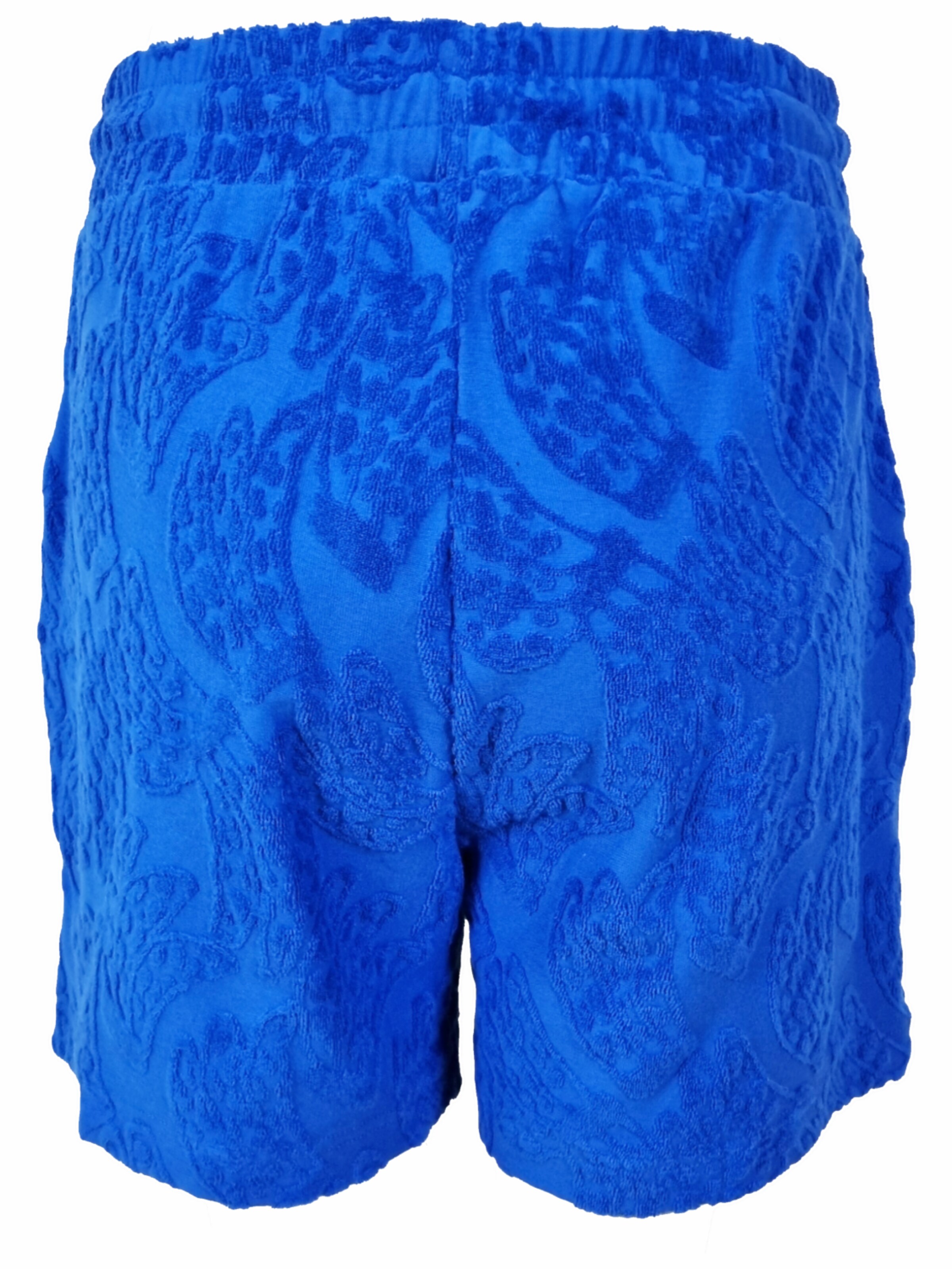 LIKS. Munich - regular Pantalón 'Kurze Frottee Hose' en azul