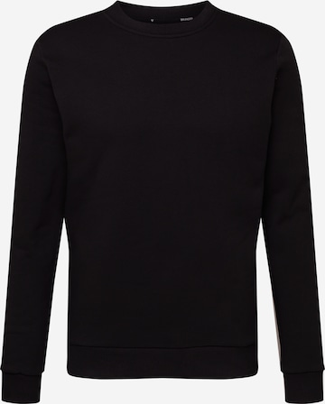 BRUNOTTI Athletic Sweatshirt 'Notcher-N' in Black: front