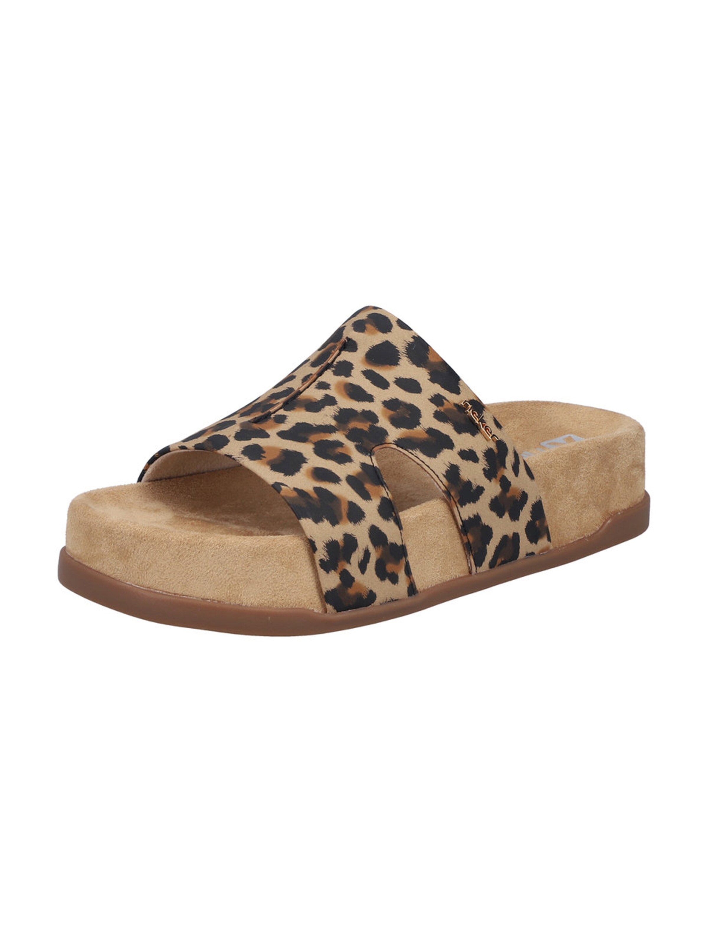 Rieker Pantofle – béžová: přední strana