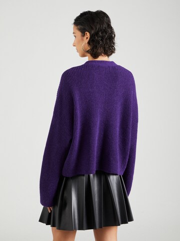 DRYKORN Knit Cardigan 'Savin' in Purple