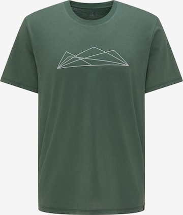 Haglöfs Performance Shirt 'Camp' in Green: front