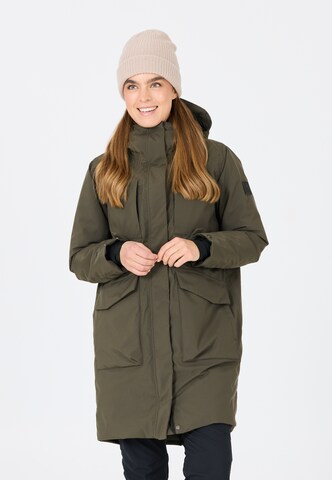 Whistler Winterparka 'Graysville' in Groen: voorkant