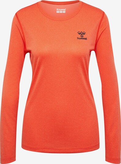 Hummel Funktionsshirt 'SPRINT MEL' in orangerot / schwarz, Produktansicht