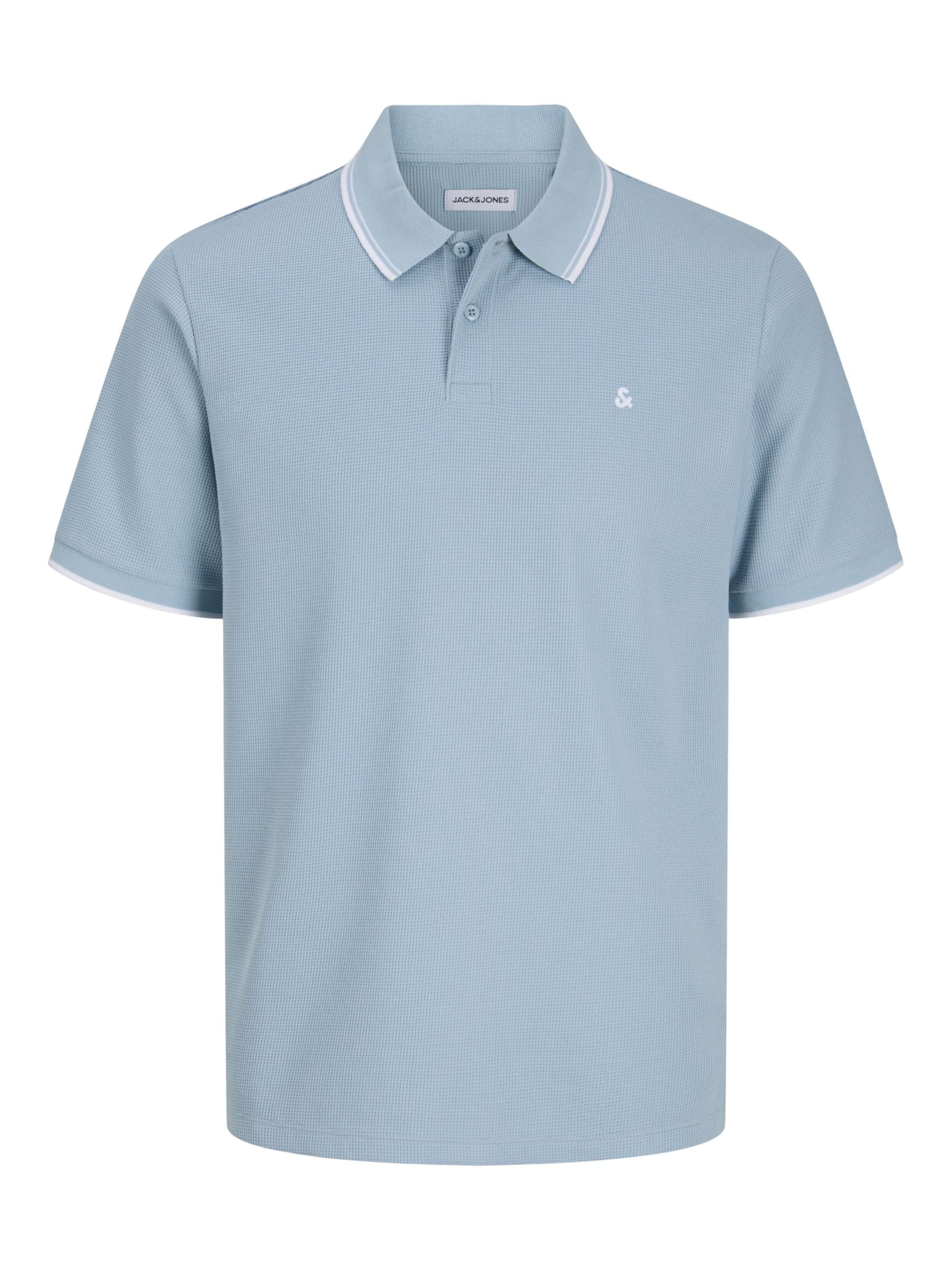 JACK & JONES Shirt 'JJEAustin' in Blauw: voorkant